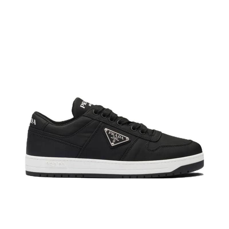 PRADA Double Wheel Re nylon Gabardine Sneakers 'Black' Women's-1