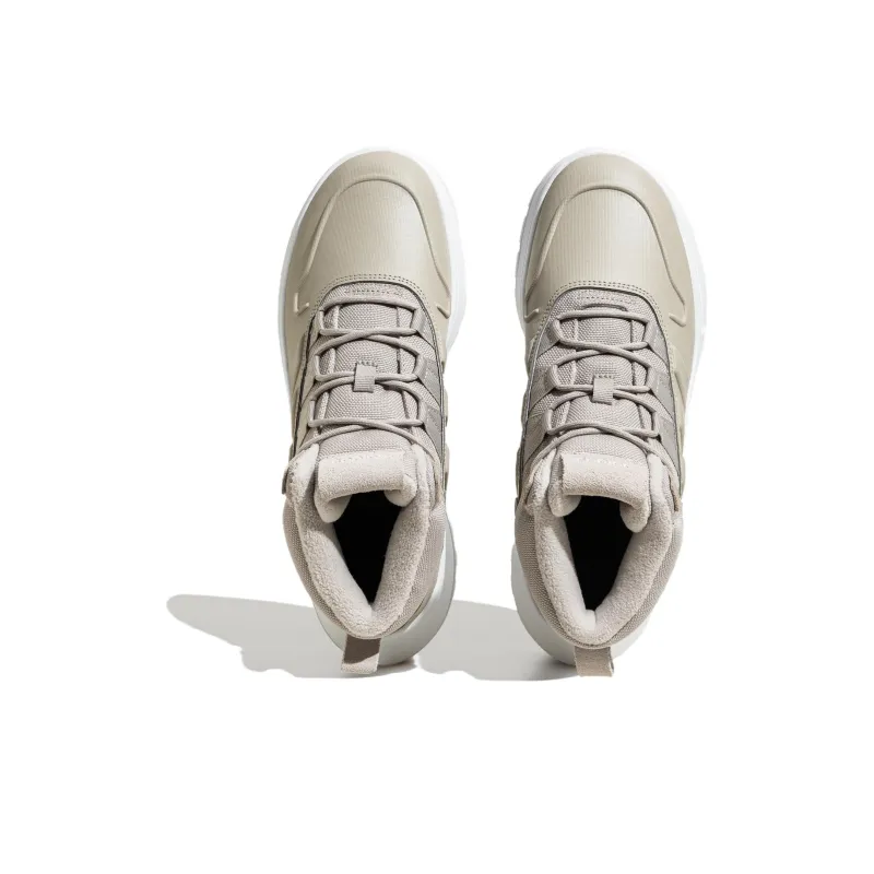 Adidas Neo FUSION STORM Cushioning Wear Resistant Mid Top Casual Shoes Unisex Khaki-4
