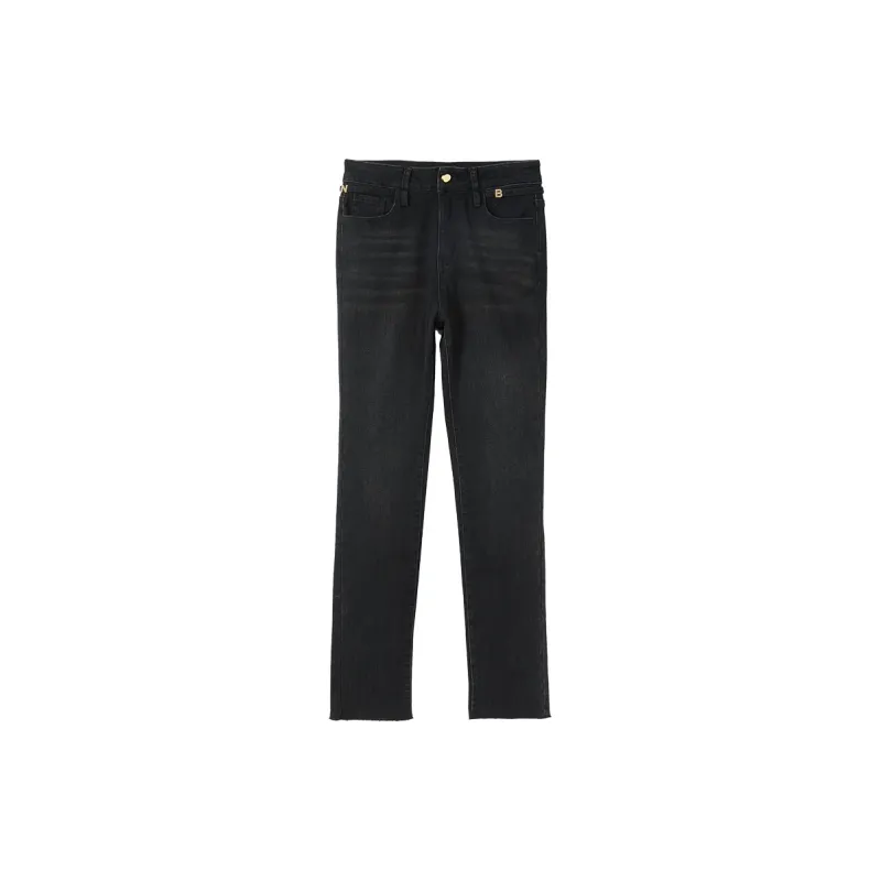 XIANGYING Jeans Women's Denim Blue-1