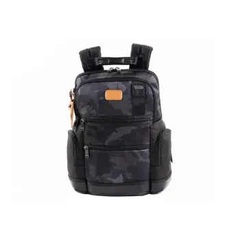 TUMI Polyester Travel Bags Backpack Regular Men's Dark Color Camouflage