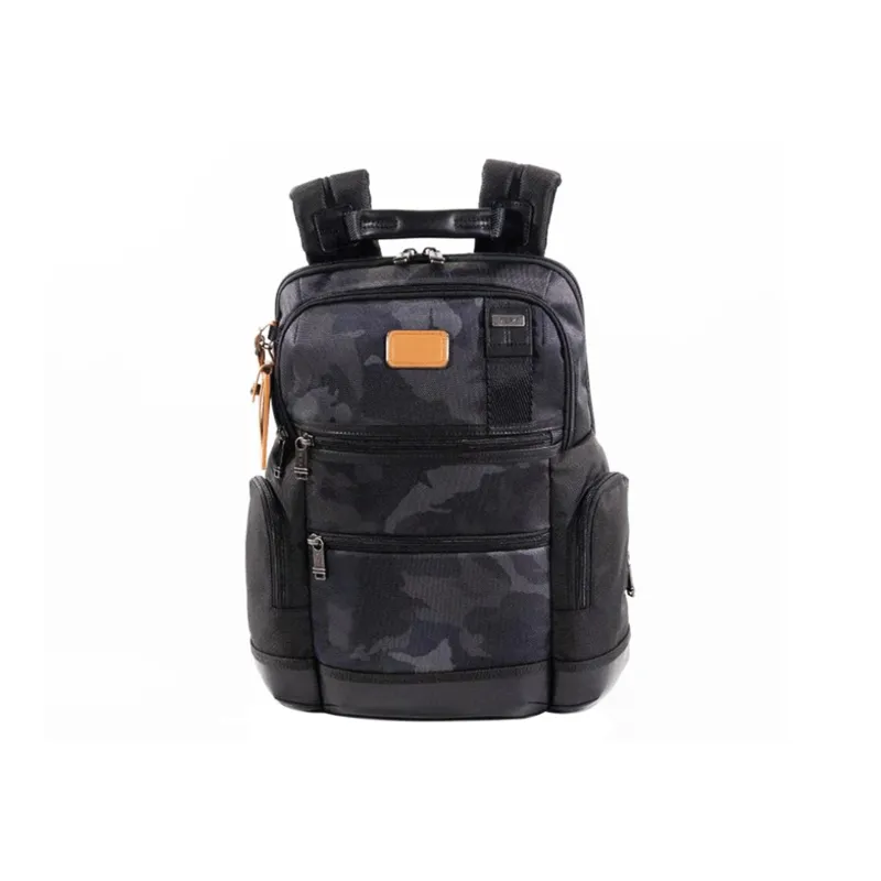 TUMI Polyester Travel Bags Backpack Regular Men's Dark Color Camouflage-0