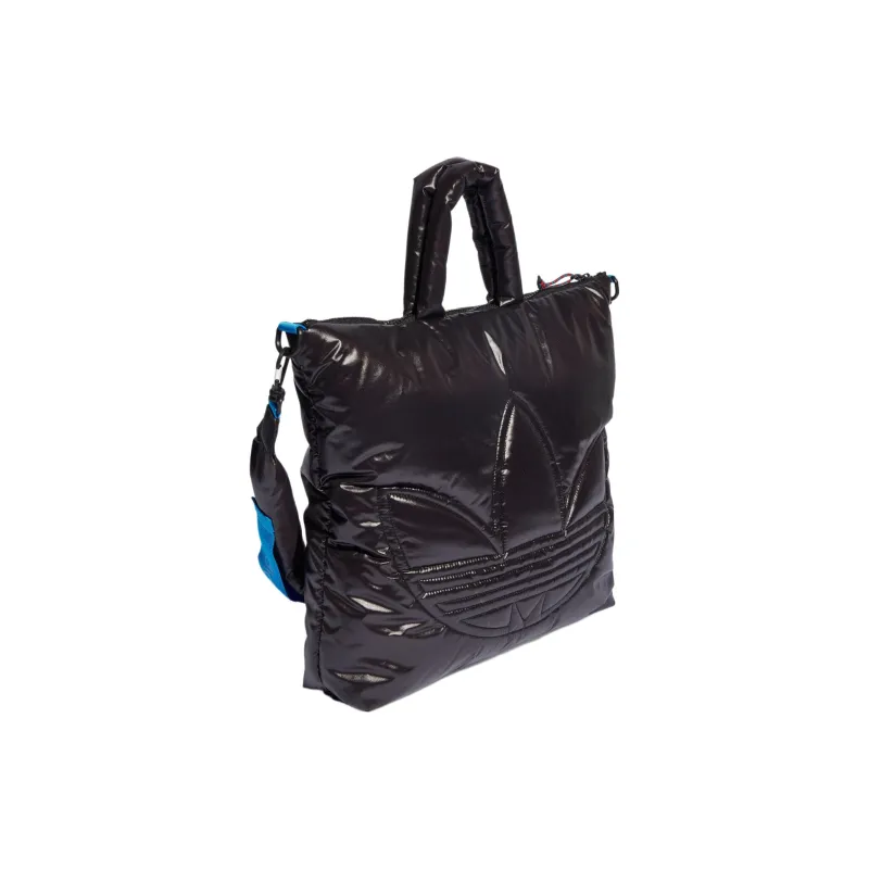 Adidas Originals Recycled Polyamide Tote Bag Shopping Bag Handbag Shoulder Bag Regular Unisex Black-1