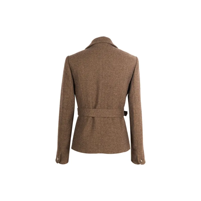 MISSSHINE Cropped Coats Women's-4