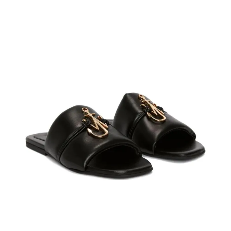 JW Anderson Jw Anchor Logo plaque Slides Women's-2