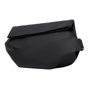ALNI BITTON Oxford Crossbody Bag Regular Men's Black/Dark Gray