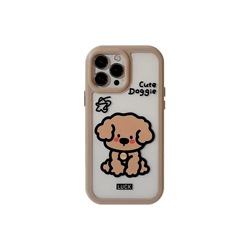 US8ACC Refreshing Phone Cases IPhone13/14/15/Pro/Ma Slowpoke Bell Dog-0