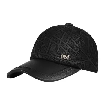JEEP SPIRIT Sheepskin Baseball Caps Men's