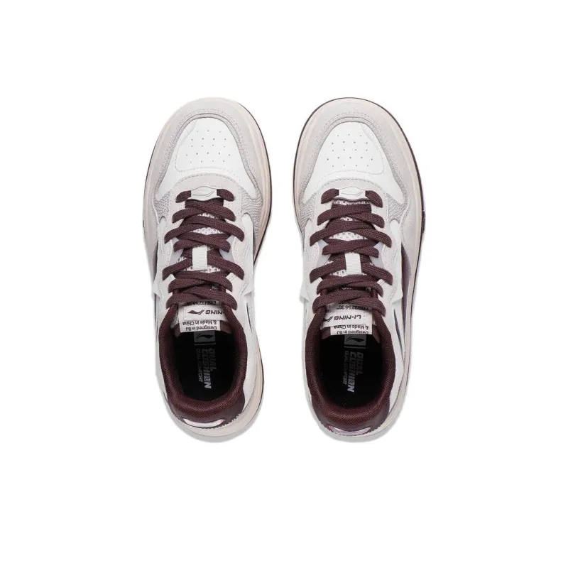 LiNing FUTURE C1 Shock Absorbers With Slip Resistant Features Mid Top Casual Shoes Women's-3