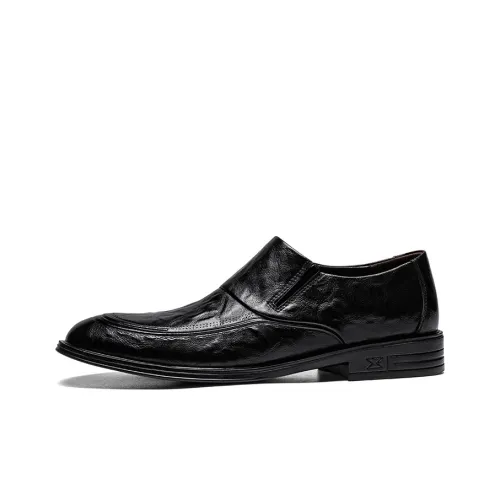 G.N.SHIJIA Dress Shoes Men Low-Top