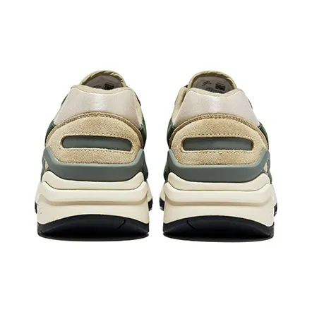 Saucony Shadow 6000 Slip Resistant Height Increasing Low Top Running Shoes Unisex Green Beige Black-3