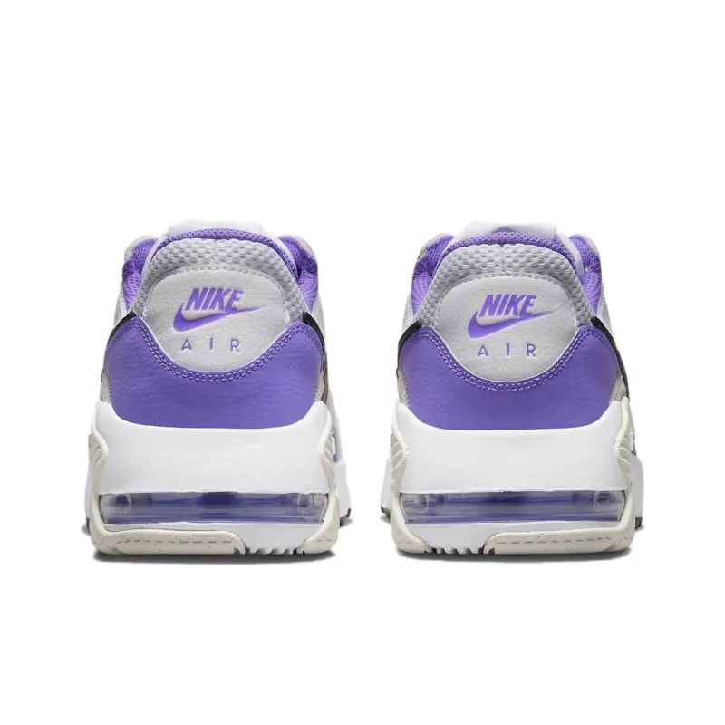 Nike Air Max Excee Shoes 'White Action Grape Black'-4