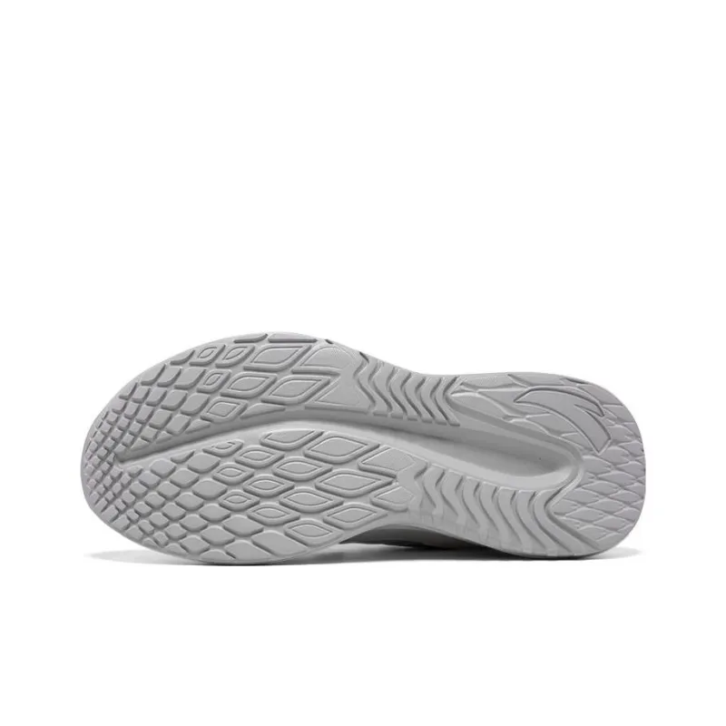Anta Anti Slip Wear Resistant Low Top Running Shoes Men's White-3