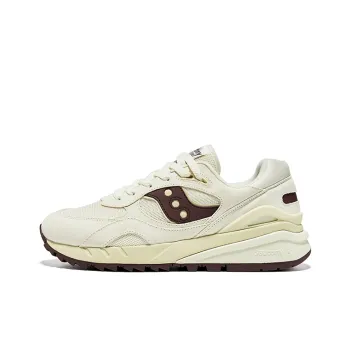 Saucony Shadow 6000 Support Low Top Casual Running Shoes Unisex Beige Umber