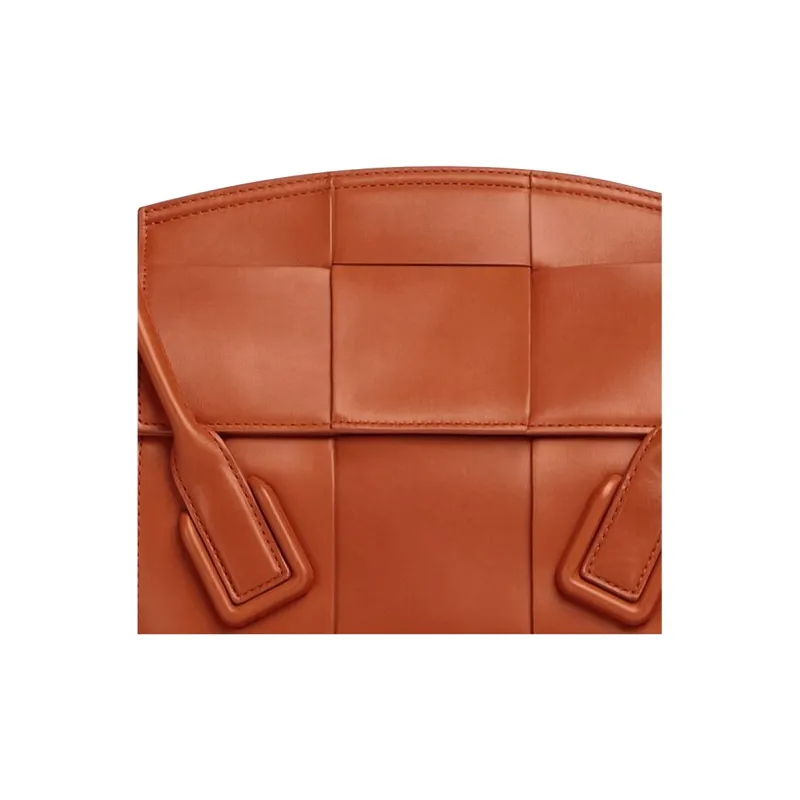 Bottega Veneta ARCO Cow Leather Handbag, Shoulder Bag Women's Brown-3