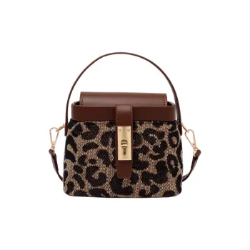 NOMK PU Crossbody One Shoulder Handbag Regular Women's Brown/Coffee
