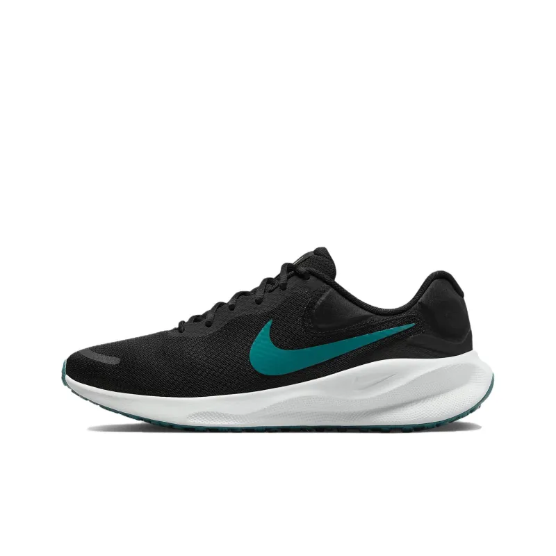 Nike Revolution 7 Black Pure Platinum Lime Blast Geode Teal-0