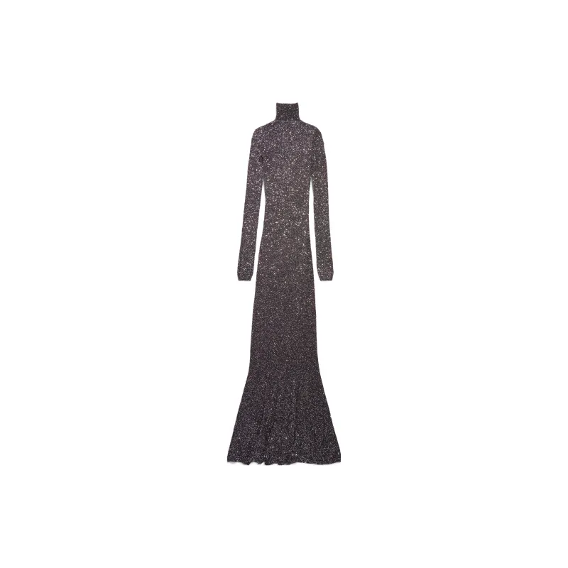 Balenciaga Sequin Embellished Maxi Dress-1