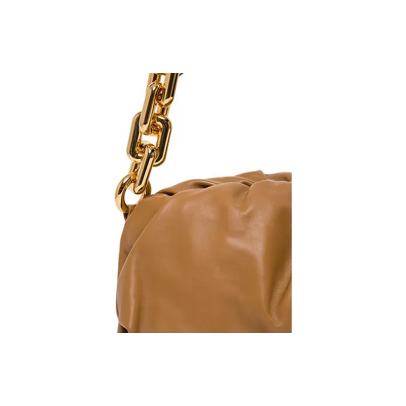 Bottega Veneta Chain Pouch Teak-2
