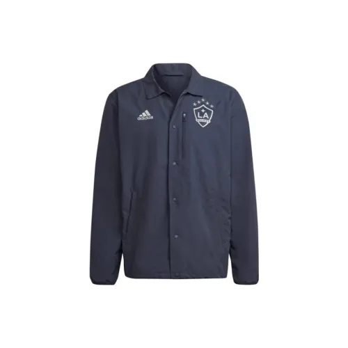 Adidas LA Galaxy Jackets Men Shadow Marine Blue