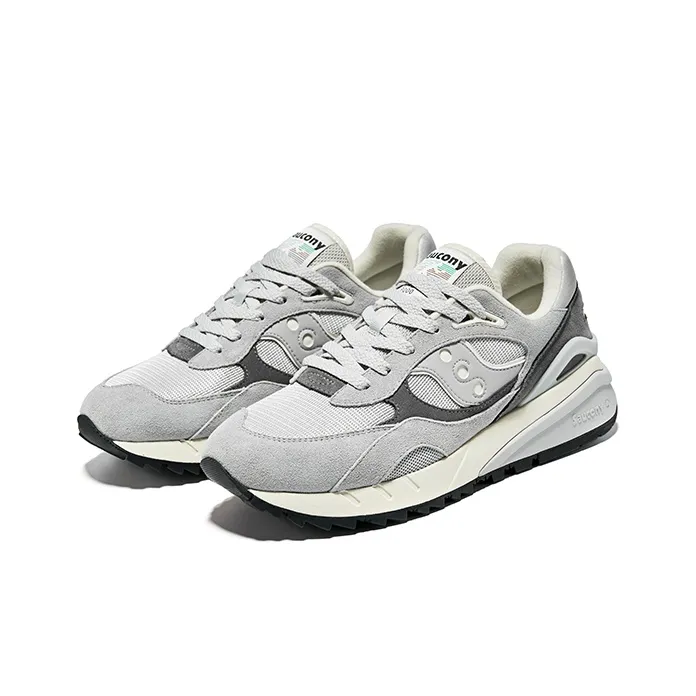 Saucony Shadow 6000 Low Top Casual Training City Commute Running Shoes Unisex Gray-2