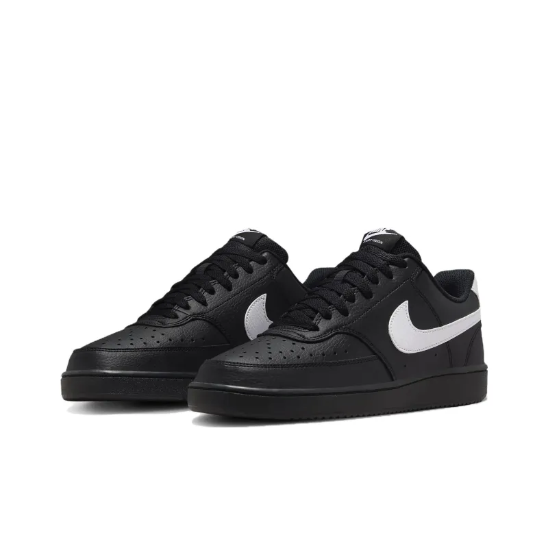 Nike Court Vision Low Shoes 'Black White'-2