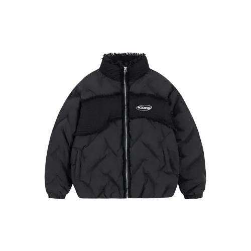 ICONS Lab Puffer Jackets Unisex Black