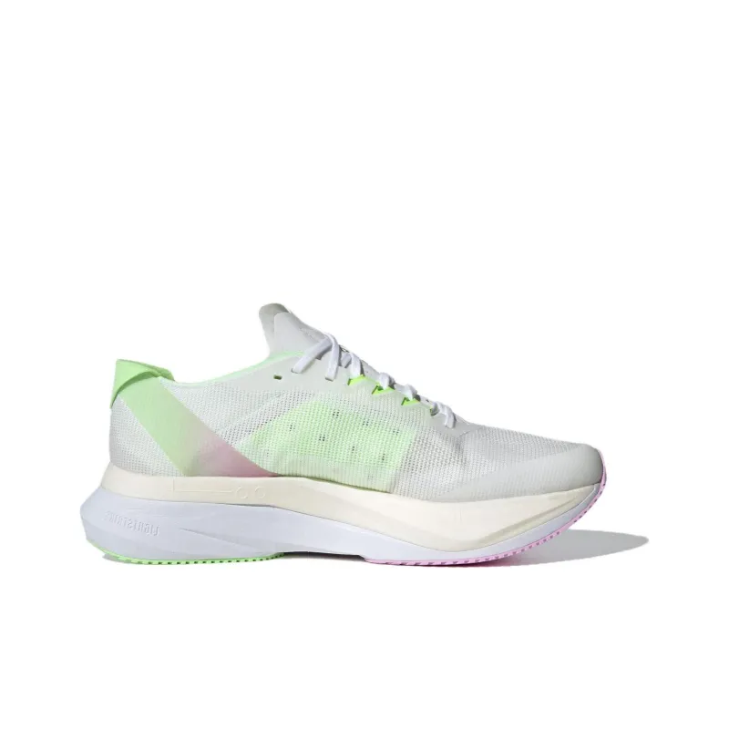 Adidas Adizero Boston 12 Cloud White Core Black Green Spark-1