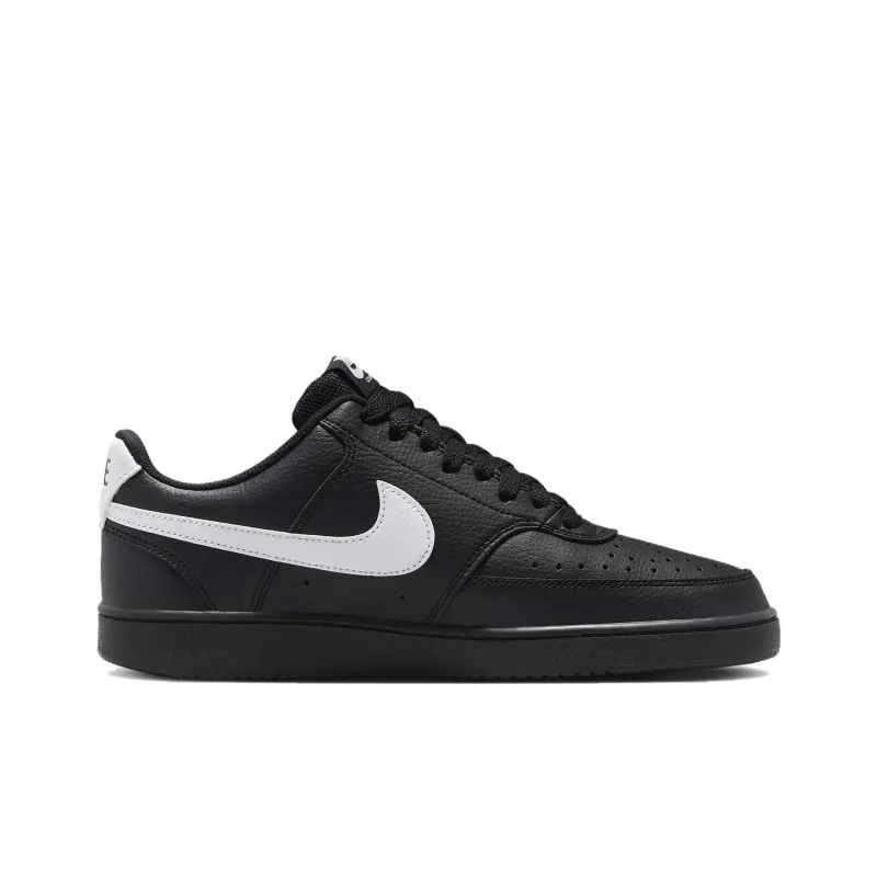 Nike Court Vision Low Shoes 'Black White'-1