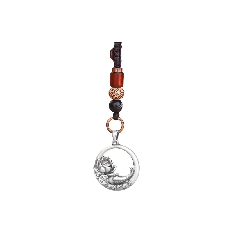 Nine Music Sterling Silver Cell Phone Pendants Unisex-0
