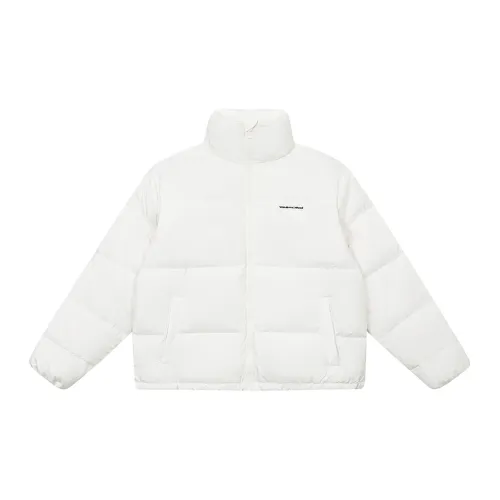 TGNS Down Jackets Unisex Milk White