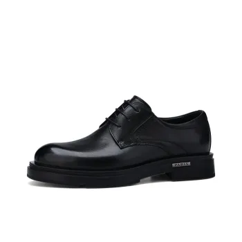 U7 Dress Shoes Men Low Top Black