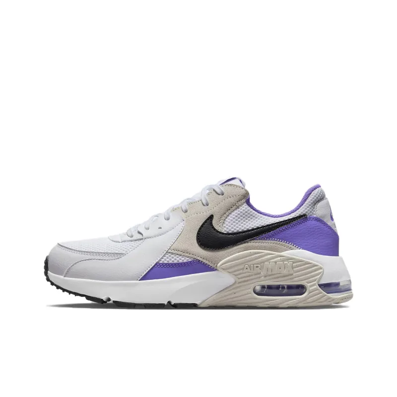 Nike Air Max Excee Shoes 'White Action Grape Black'-0