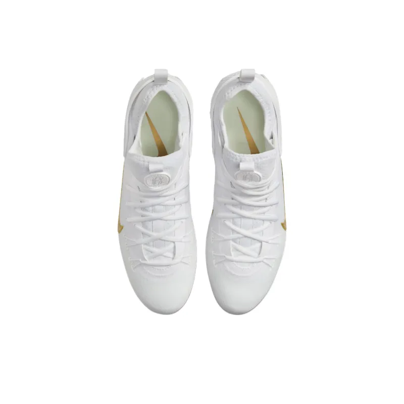 Nike Huarache 9 Elite Low LAX 'White Metallic Vivid Gold'-3