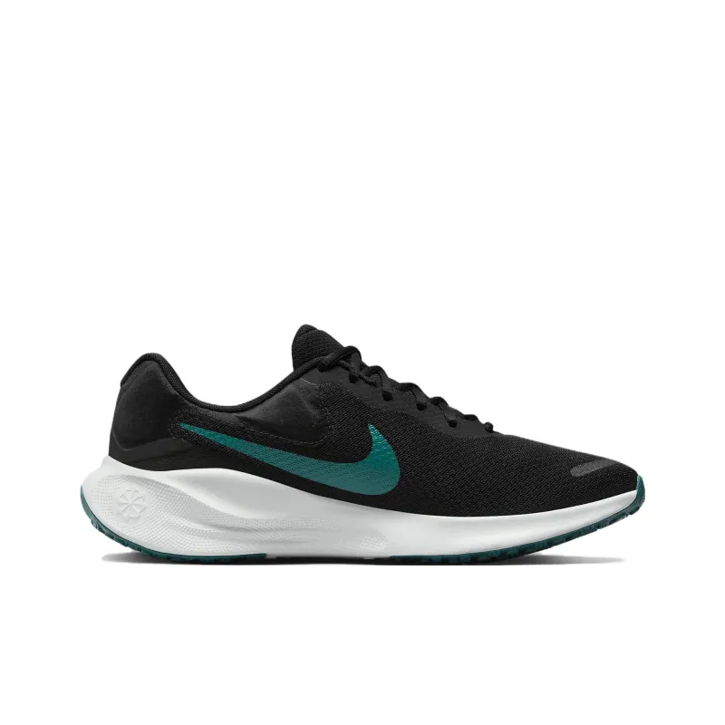 Nike Revolution 7 Black Pure Platinum Lime Blast Geode Teal-1