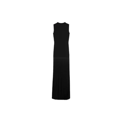 Toteme Plissé-detail Ribbed Maxi Dress