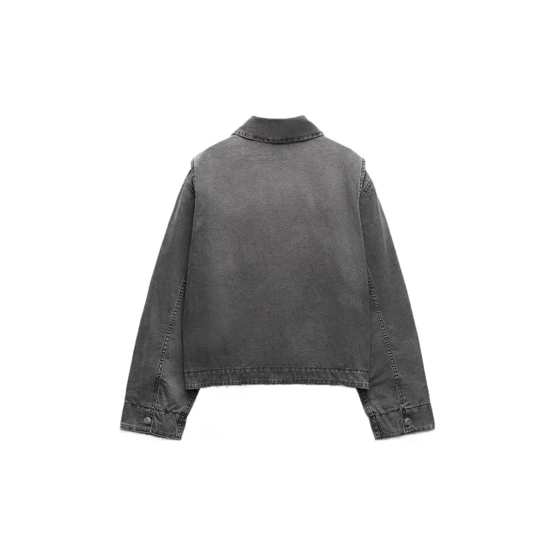 ZARA Jackets Women's Gray-1
