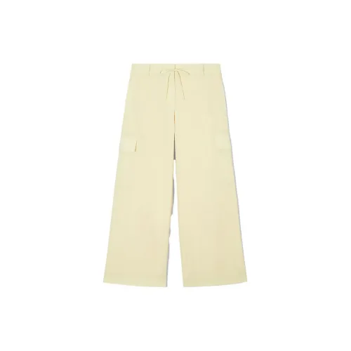 COS Casual Pants Women's Light Yellow