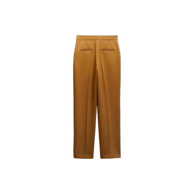 ZARA Suit Trousers Women's Tan-1