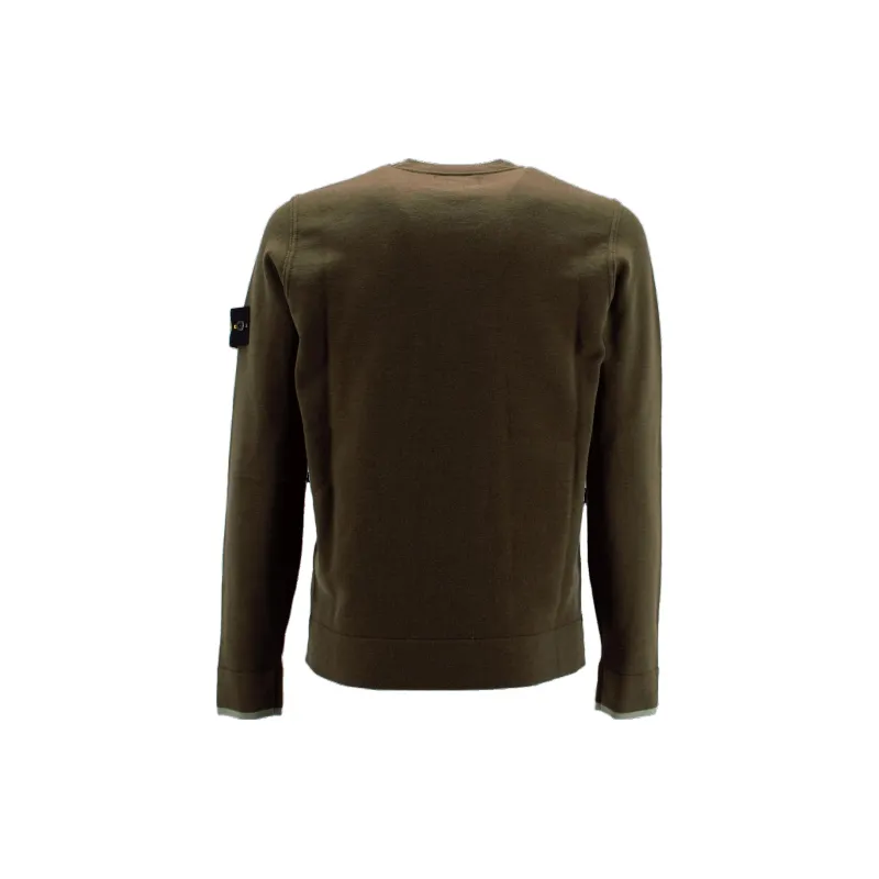 STONE ISLAND Sweatshirts Men Brown-1