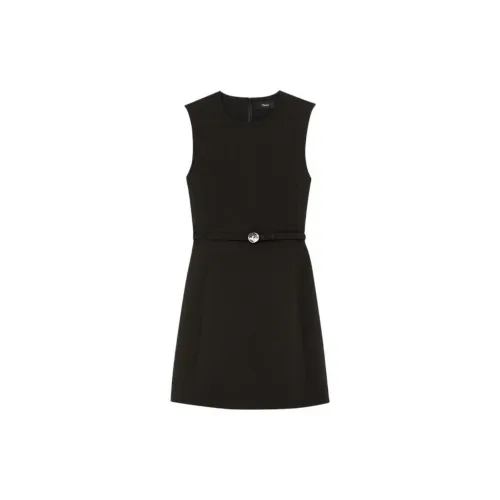 THEORY Sleeveless Dresses Women's Black