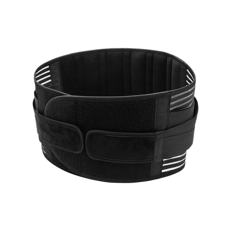 AOLIKES Back Support Braces Breathable Protective Compression Black Unisex-1