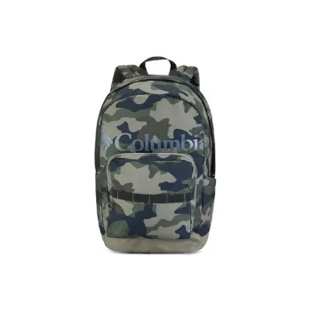 Columbia Fabric Backpack Regular Unisex Green Camouflage