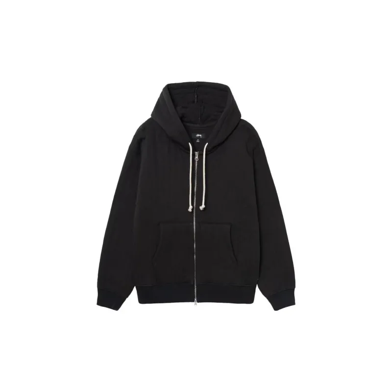 Stussy Vertical Quilted Zip Hoodie - POIZON