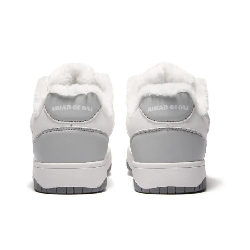 A1 Puffy Shoes Coverage Thermal Abrasion Resistant Breathable Low Top Skateboard Shoes Unisex-43