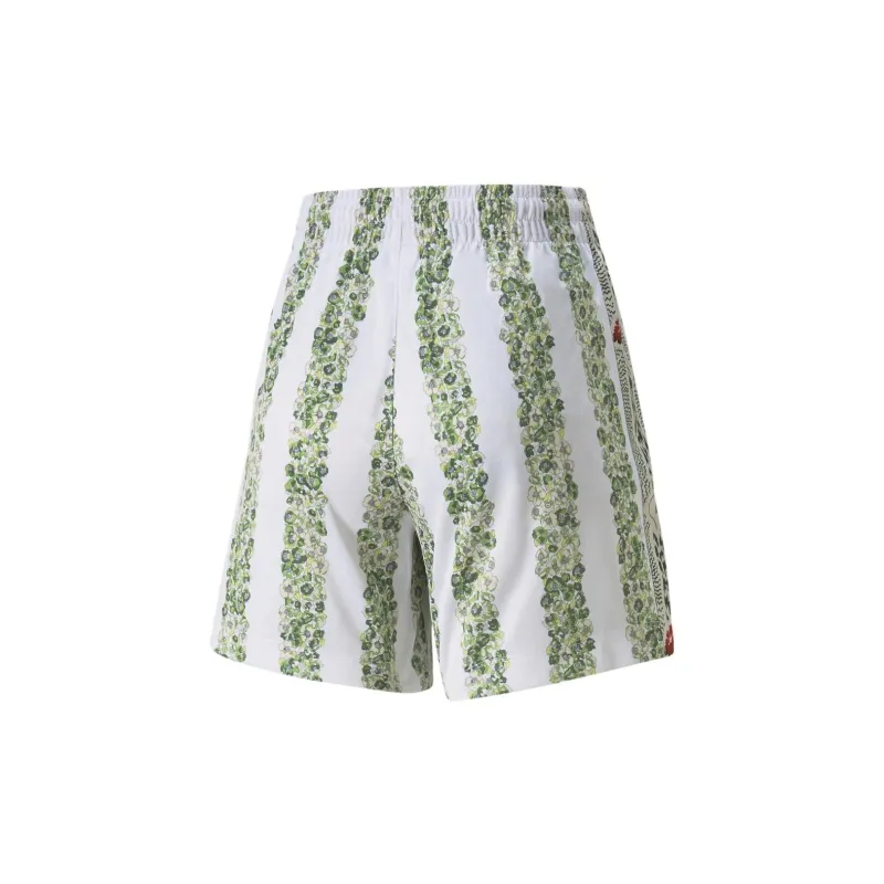 PUMA Liberty X Floral Sports Shorts Women's White-1