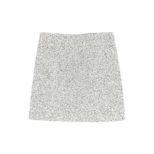 CLUB MONACO Casual Short Skirts Women's Lime Gray C2WPJ