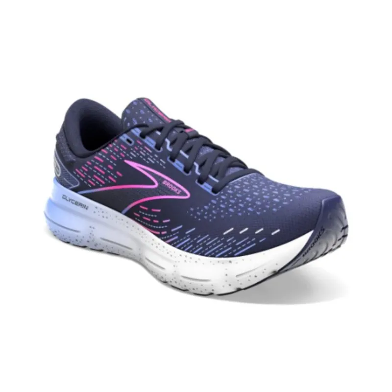 Brooks Women's Glycerin 20 'Peacoat Pink'-2