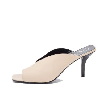 GUCCI Slip Resistant Slide Slippers Women's Light Pink
