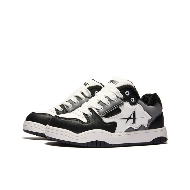 A1 Puffy Shoes Coverage Thermal Abrasion Resistant Breathable Low Top Skateboard Shoes Unisex-34