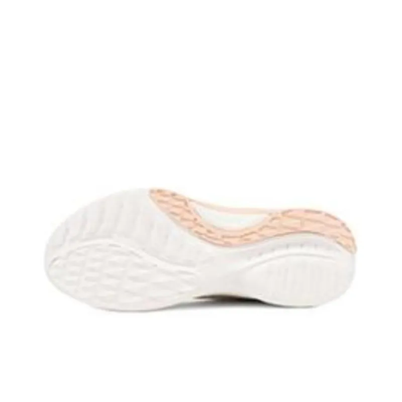 361° Cushioning Wear Resistant Low Top Running Shoes Women's White Pink-3
